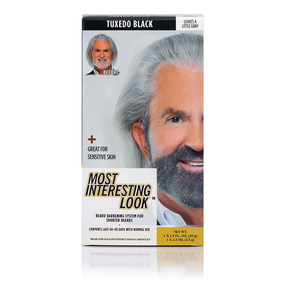 Most Interesting Look Beard Darkening System – TUXEDO BLACK